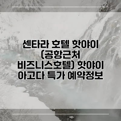 센타라 호텔 핫야이 (공항근처 비즈니스호텔) 핫야이 아고다 특가 예약정보