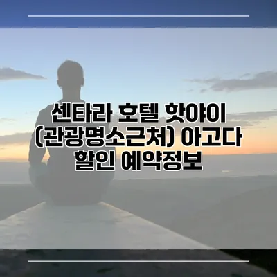 센타라 호텔 핫야이 (관광명소근처) 아고다 할인 예약정보