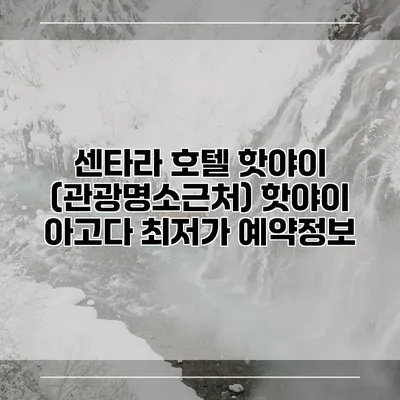 센타라 호텔 핫야이 (관광명소근처) 핫야이 아고다 최저가 예약정보