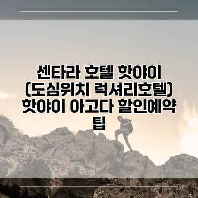 센타라 호텔 핫야이 (도심위치 럭셔리호텔) 핫야이 아고다 할인예약 팁