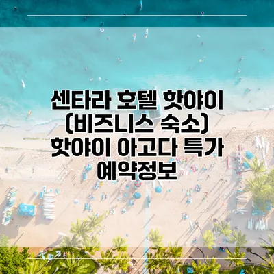 센타라 호텔 핫야이 (비즈니스 숙소) 핫야이 아고다 특가 예약정보