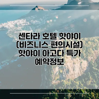 센타라 호텔 핫야이 (비즈니스 편의시설) 핫야이 아고다 특가 예약정보