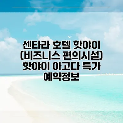 센타라 호텔 핫야이 (비즈니스 편의시설) 핫야이 아고다 특가 예약정보