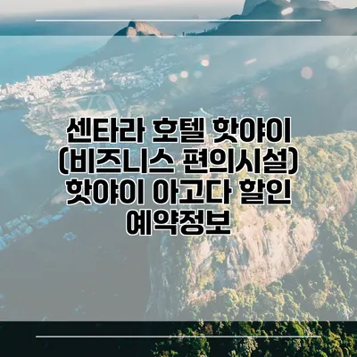 센타라 호텔 핫야이 (비즈니스 편의시설) 핫야이 아고다 할인 예약정보